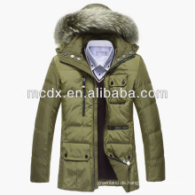 Custome Mann Winter gepolsterte Jacke mit hoher Qualität